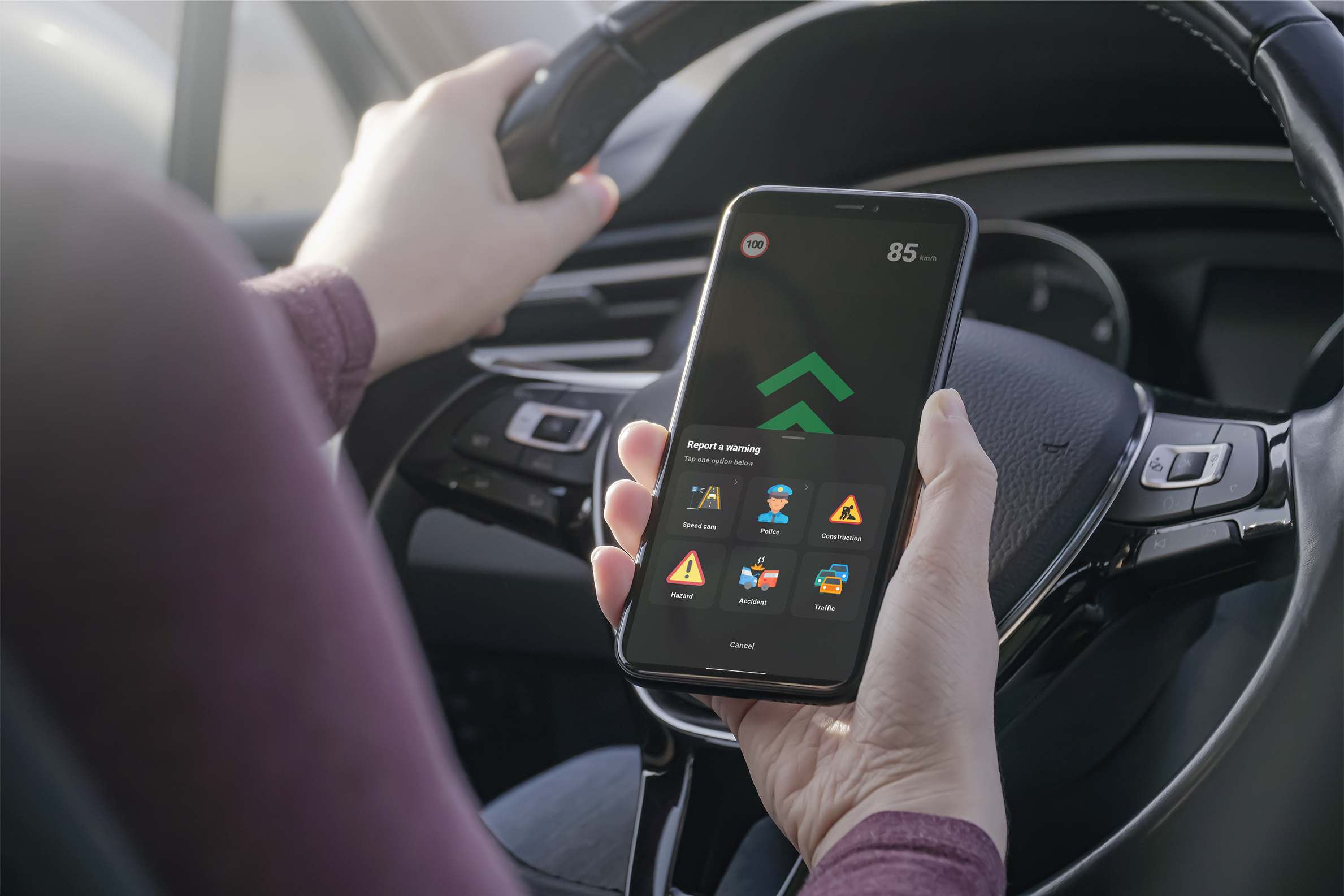 RoadRadar Romunija - RoadRadar med vožnjo po Romunija