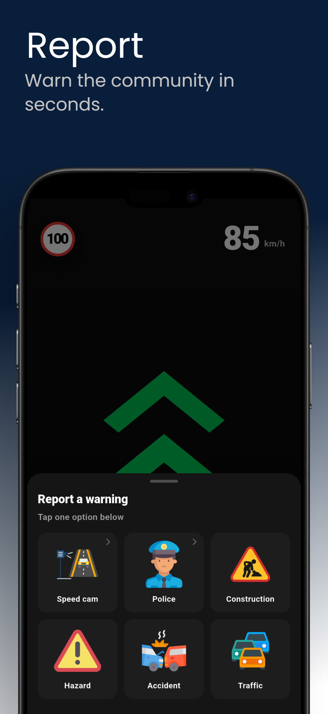 RoadRadar Romunija - Prijavite nevarnost