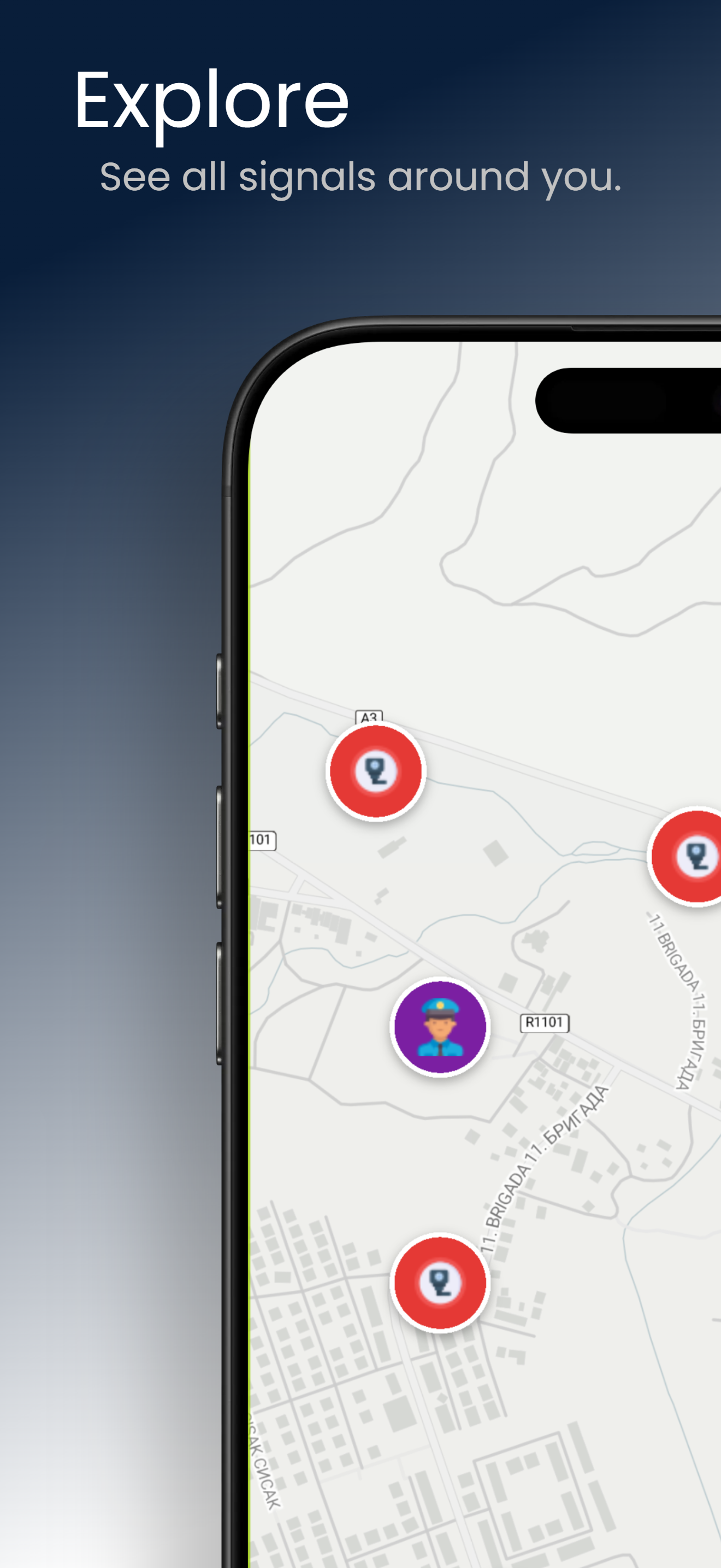 RoadRadar Romunija - Raziščite zemljevid