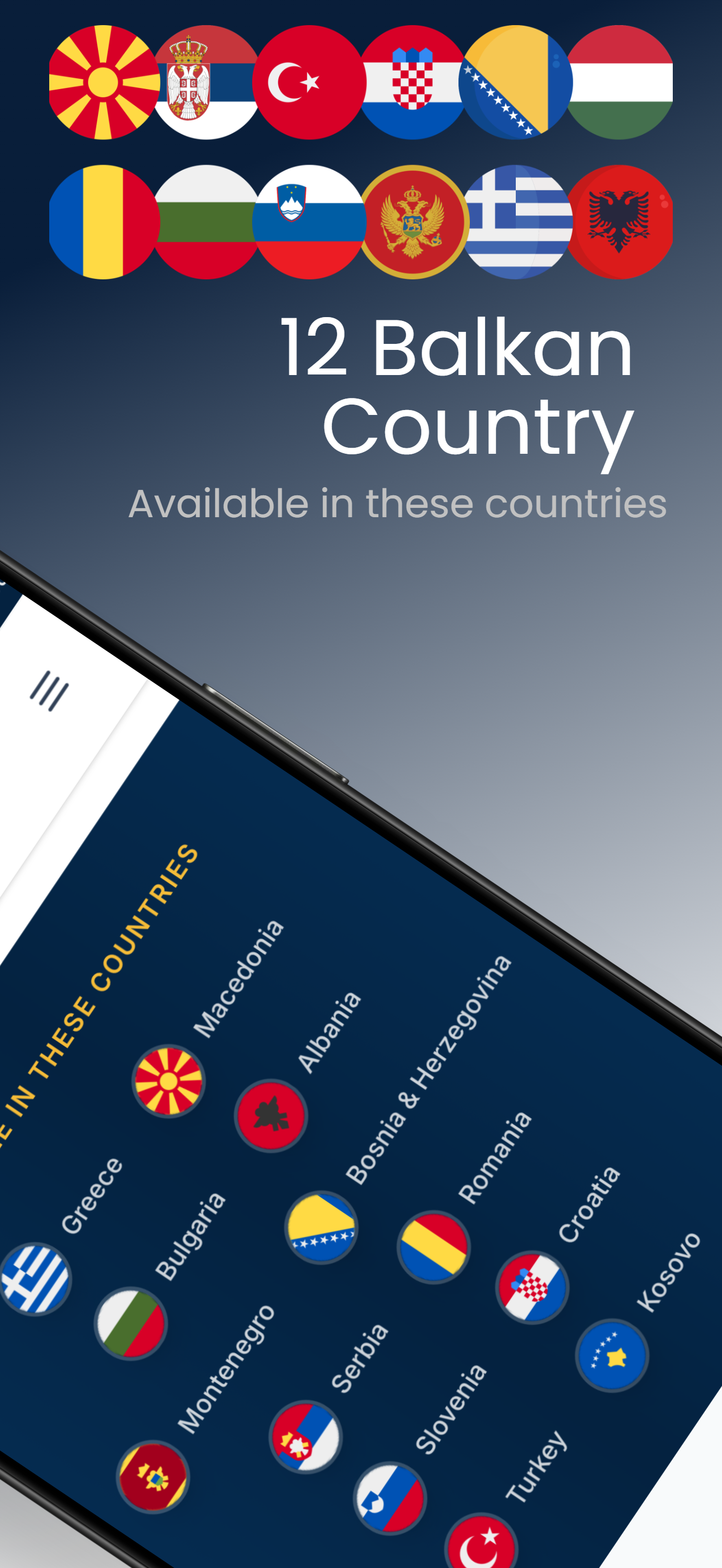 RoadRadar Romunija - 12 balkanskih držav