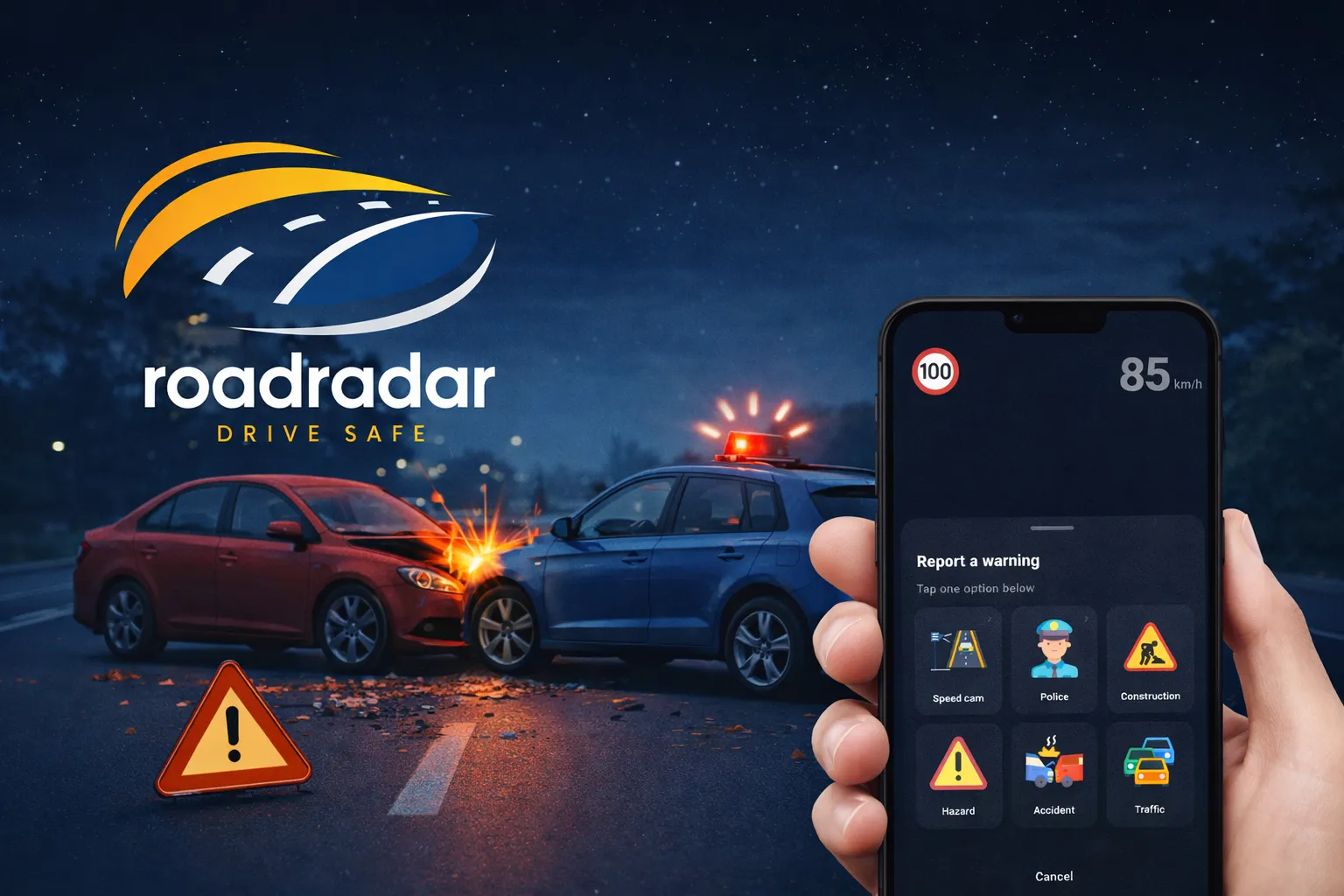 Kako prijaviti cestovne incidente s RoadRadar i pomoći spasiti živote
